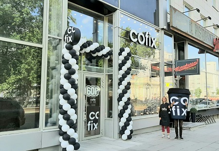 В Екатеринбурге открылась вторая кофейня международной сети Cofix