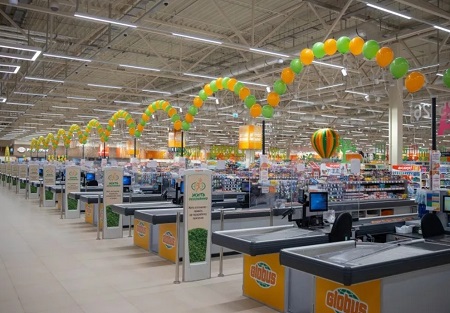 «Глобус» открыл первый гипермаркет в пределах МКАД